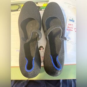 Rothy’s Mary Jane 2 pairs. Black and red.